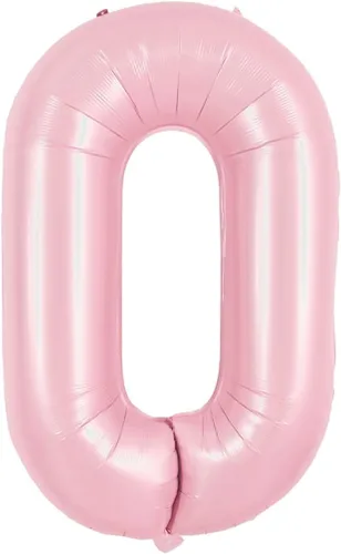 Vista 94 de Toniful - Globos de helio grandes de números del 0 al 9 de 40 pulgadas, color negro, globos digitales de número 0, globos de papel de aluminio
