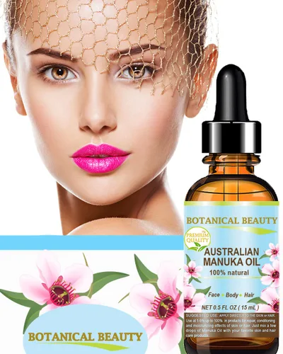 Vista 4 de Botanical Beauty Aceite de manuka wild growth crudo 100% natural virgen sin refinar aceite portador prensado en frío. para el cuidado de la piel