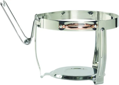 Vista 5 de Denmark Tools for Cooks Celebrations Cookware Collection - Juego de 8 platos redondos de acero inoxidable de 4 cuartos de galón con tapa de vidrio