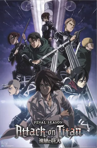 Vista 2 de Trends International Ataque al Titán: Temporada 4 - Póster de pared de Key Visual 2