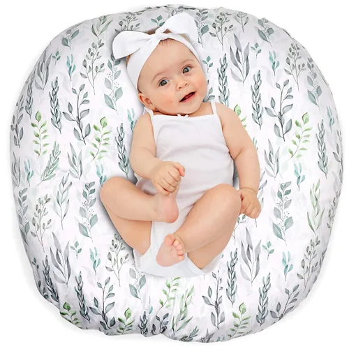 Vista 9 de DILIMI Funda para tumbona para recién nacido, ultra suave y cómoda, funda extraíble para almohada de tumbona infantil, granja (almohada no incluida)