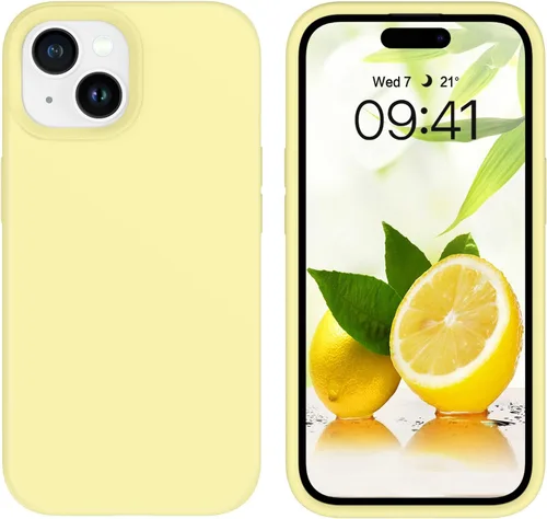 Vista 75 de GUAGUA Funda compatible con iPhone 17 Pro Max de 6.9 pulgadas, silicona líquida, goma de gel suave, delgada, forro de microfibra delgada