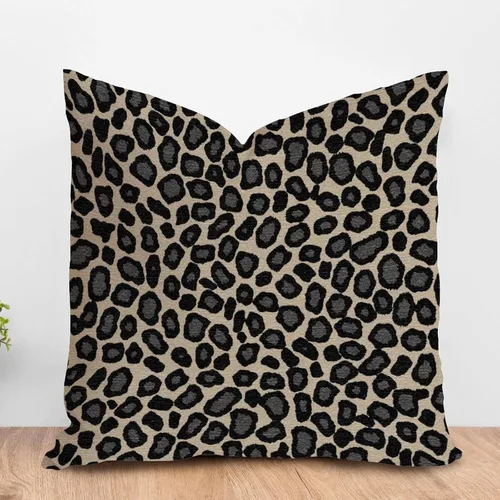 Vista 37 de ArogGeld Funda de cojín con estampado de guepardo negro, estampado de leopardo, animal, decoración de granja, funda de almohada para oficina, coche