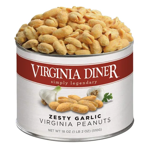 Vista 5 de Virginia Diner - Mezcla de bocadillos Wasabi 14oz Lata resellable de la mezcla perfecta para bocadillos, compartir o regalar