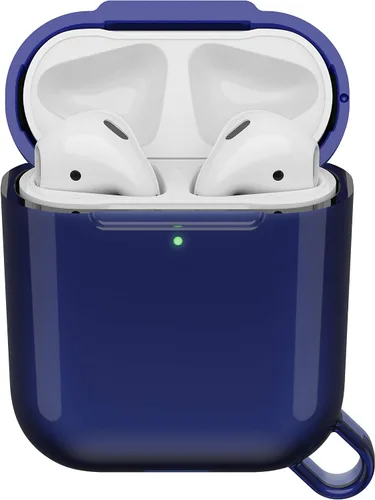 Vista 2 de OtterBox para Apple AirPods (1ª y 2ª generación), funda protectora elegante, serie Ispra azul