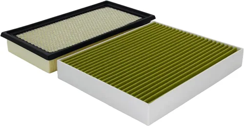 Vista 13 de Juego de filtro de aire de motor y filtro de aire de cabina compatible con modelos Ford Lincoln 2015-2025 F-150 2.7L 3.0L 3.3L 3.5L 5.0L, 18-24