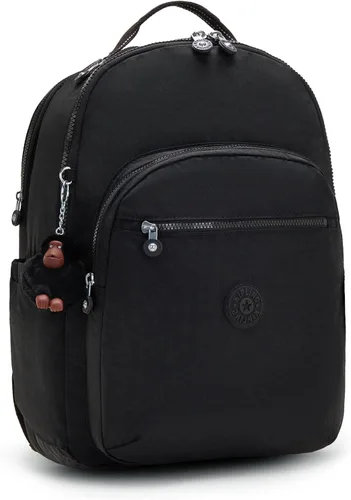Vista 2 de Kipling Mochila para laptop Seúl extra grande de 17 pulgadas para mujer, duradera, espaciosa con correas acolchadas para el hombro, bolsa escolar