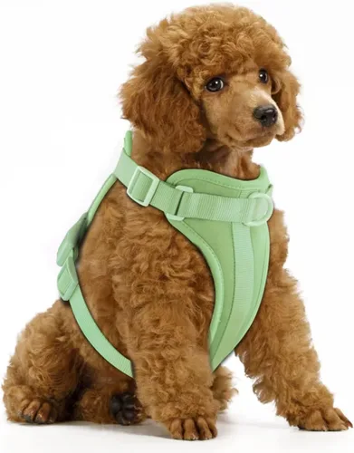 Vista 17 de Wisedog Arnés Ligero Sin Tirones para Perro: Arnés de Chaleco de Malla Transpirable Ajustable para Mascotas con Cojín Suave y Cómodo, para Perros