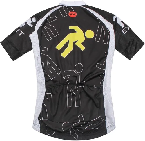 Vista 2 de Maillot de ciclismo para hombre camiseta de ciclismo para hombre ropa de ciclismo y maillot camiseta deportiva de carreras calavera