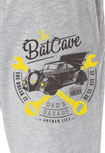 Vista 3 de DC Mens' Batman The Batcave Father's Day Sleep Pajama Pants Loungewear