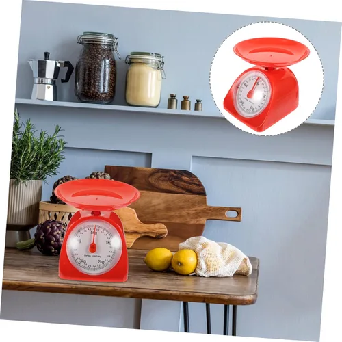 Vista 4 de Báscula mecánica de cocina báscula de cocina báscula de alimentos para hornear escritorio multifunción Báscula de peso de alimentos Báscula de carne