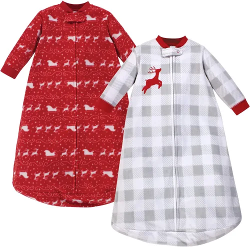 Vista 16 de Hudson Baby - Saco de dormir unisex de manga larga para bebé de forro polar