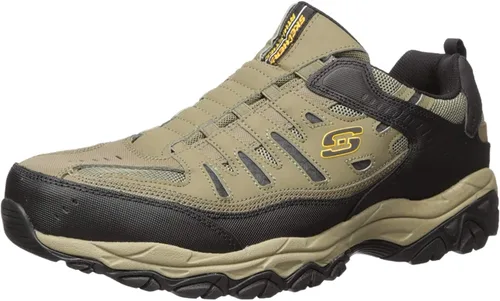 Vista 6 de Skechers Afterburn - Tenis deportivos de entrenamiento con espuma viscoelástica para hombre Strike On