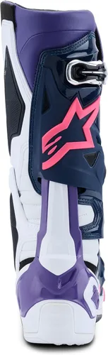 Vista 50 de Alpinestars Tech 10 Botas de motocross (Ultravioleta/Negro, 11)