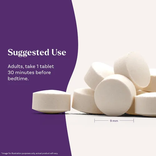 Vista 8 de Natrol Melatonina 5 mg, suplemento dietético para un sueño reparador, suplementos de sueño para adultos, 60 tabletas de melatonina, suministro