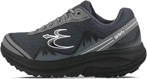 Vista 3 de Gravity Defyer Proven Alivio del Dolor para Hombres G-Defy Mighty Walk - Zapatos para el dolor del talón, dolor de pies, fascitis plantar