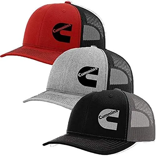 Vista 3 de Diesel Tees Cummins Snapback Trucker Hats 112 negrogris NegroGris