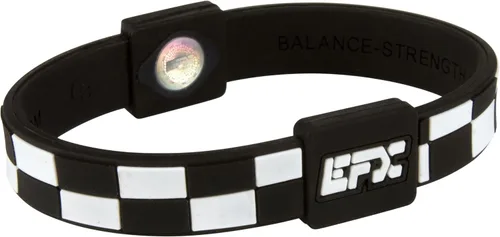 Vista 38 de EFX Pulsera de equilibrio de rendimiento, pulsera de silicona para atletas Negro/Azul