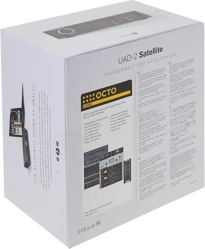 Vista 6 de Universal Audio UAD 2 Satélite OCTO Core Thunderbolt 3 DSP Interfaz MAC o PC