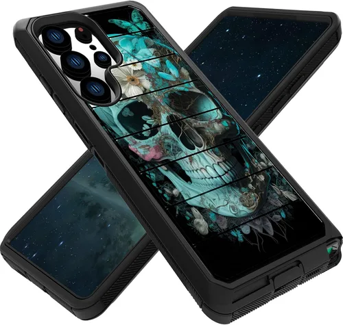 Vista 50 de Diseñada para Galaxy A17 5G de 6.7 pulgadas, resistente, resistente y duradera, a prueba de golpes, híbrida de doble capa, funda protectora de doble