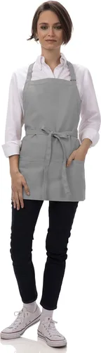 Vista 4 de Chef Works - Delantal unisex de tres bolsillos