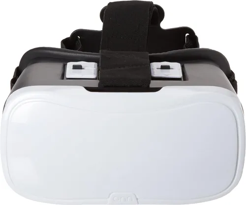 Vista 2 de ONN Auriculares blancos de Smartphone de la realidad virtual VR para Apple o Android