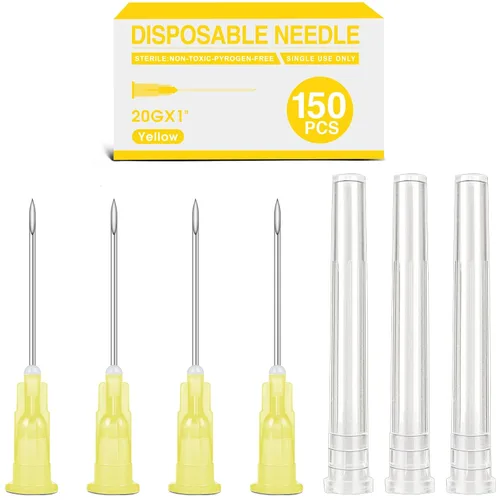 Vista 7 de Paquete de 150 candados Luer de 27 Ga 1/2 pulgadas para laboratorios científicos