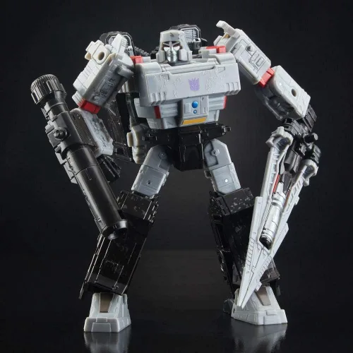 Vista 3 de Transformers Generations War for Cybertron: Siege Voyager Class WFC-S12 Megatron Figura de acción de 7 pulgadas