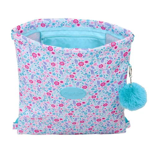 Vista 5 de Bolsa Mochila con Cuerdas BlackFit8 Cool Multicolor 35 x 40 x 1 cm