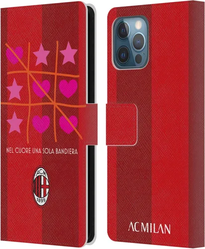 Vista 108 de Head Case Designs Officially Licensed AC Milan Dream Big Children Leather Wallet Case Compatible with Apple iPhone 11