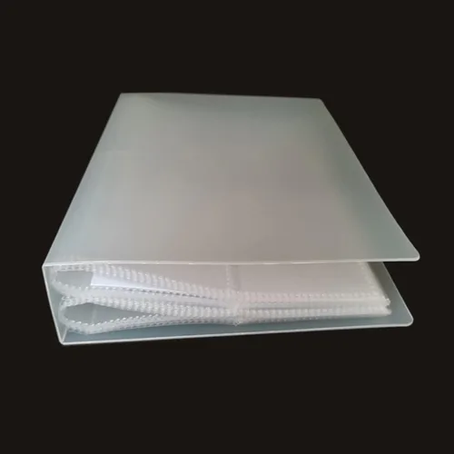 Vista 8 de Soporte transparente para guardar libros – Memoria Exquisita cubierta de regalo para postales, álbum de fotos, bolsillos simples para el hogar