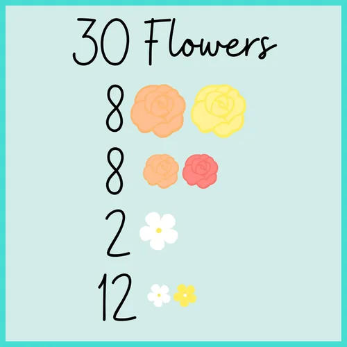 Vista 3 de 30 flores de glaseado de madreselva pequeñas flores comestibles rosas comestibles melocotón aspersión personalizada mezcla de espolvorear