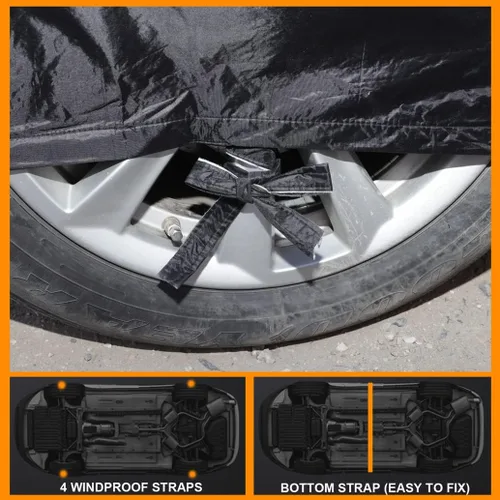 Vista 7 de Funda de automóvil compatible con BMW Serie 3 (04-22) M3(07-22) Sedán Convertible/Serie 4 (13-22) M4(14-22) Coupé Cabrio Gran Coupe, cubierta
