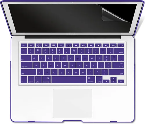 Vista 7 de IBENZER Compatible con Funda para MacBook Pro de 15 Pulgadas 2015 2014 2013 2012 A1398, Funda de Carcasa Dura y Cubierta para Teclado y Protector