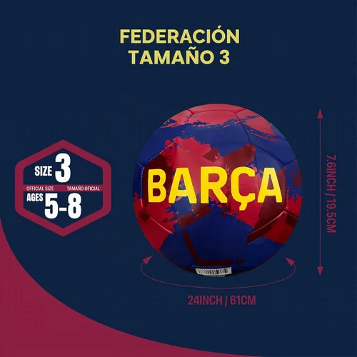 Vista 2 de Icon Sports Officially Licensed FC Barcelona Soccer Ball