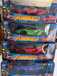 CARRO DEPORTIVO SUPER HEROES CONTROL REM