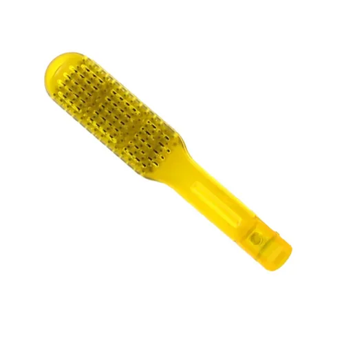Vista 10 de Peine de madera contrachapada enderezamiento peinado peinado cerdas peine cuidado cepillo de doble cara resistente al calor