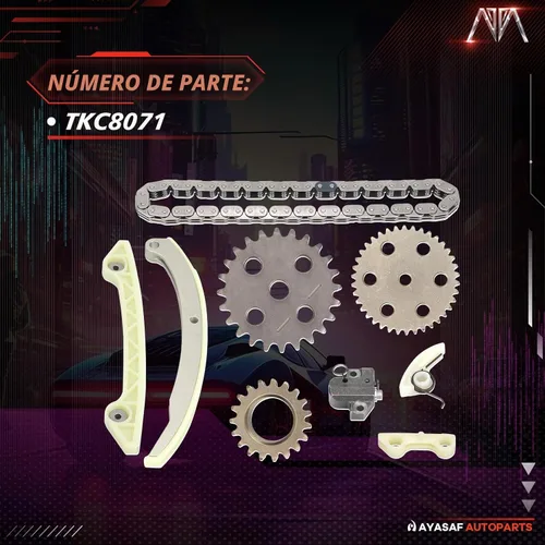 Vista 3 de Juego de cadenas de distribución del motor