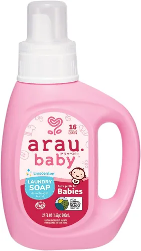 Vista 12 de Arau Baby Repuesto de jabón líquido para lavandería, lavanda (24.3 onzas líquidas)