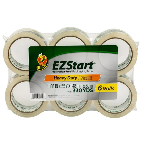 Vista 12 de Duck Brand EZ Start cinta de embalar, Transparente