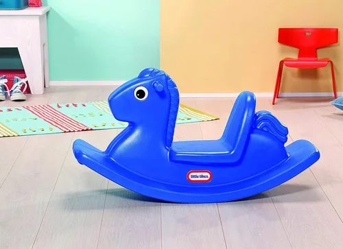 Vista 3 de little tikes 514 173950E3 EA L/T Caballo Mecedora Azul Nuestra Van