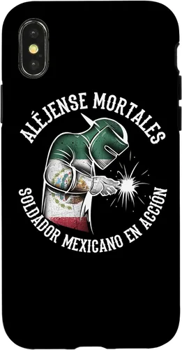 Vista 5 de Aléjense Mortales. Soldador Mexicano en Acción - Carcasa para iPhone 17