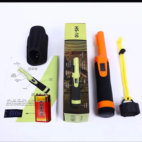 Vista 5 de Detector de Metales con Pantalla LCD Totalmente Impermeable Pinpoint Pinpointer - (Tres Modos) Buscador de Localización de Tesoros de 360°