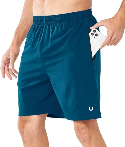 Vista 3 de NORTHYARD Pantalones cortos deportivos para correr para hombre, de secado rápido, ligeros, deportivos, gimnasio, baloncesto, senderismo