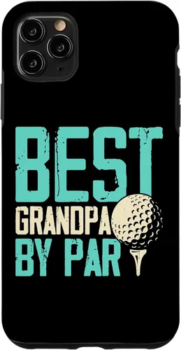Vista 11 de iPhone 14 Best Grandpa By Par Fathers Day Funny Golfing Golfer Grandpa Case