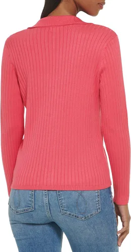 Vista 3 de Calvin Klein Botones delanteros Rib Cardi para mujer