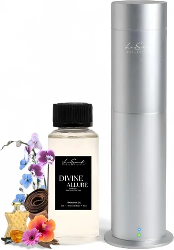 Vista 15 de Kit Inicial de Difusor de Aroma para Hasta 1000 Pies Cuadrados de Cobertura - 120ML de Aceite Esencial Sin Agua Incluido - Difusor de Aroma de Lujo
