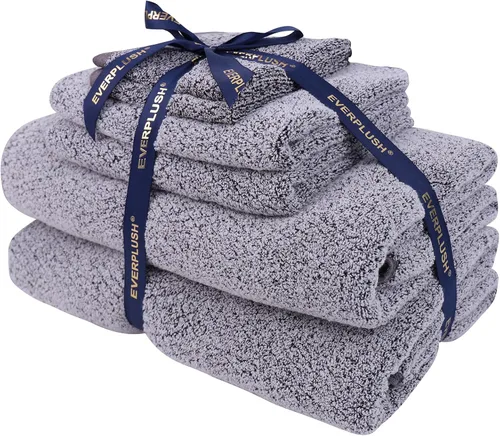 Vista 25 de Everplush Diamond Collection - Toalla de baño extragrande, 1 unidad, súper suave y altamente absorbente, de secado rápido y de gran tamaño, perfecta