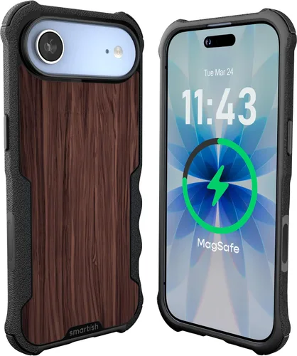 Vista 32 de Smartish Funda para iPhone 12 Pro Max Armor - Gripzilla [resistente + protectora] Funda de agarre delgada y resistente - Black Tie Affair