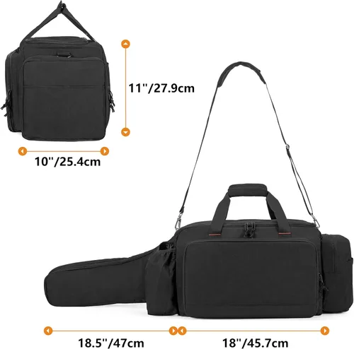 Vista 6 de samdew Funda de transporte para motosierra, bolsa de almacenamiento acolchada para motosierra compatible con motosierra eléctrica EGO de 14, 16 y 18